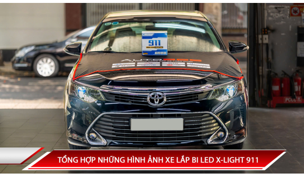 TỔNG HỢP NHỮNG HÌNH ẢNH XE LẮP BI LED X-LIGHT 911
